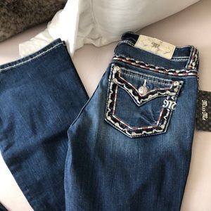 Brand new with tags miss me jeans size 25